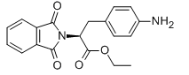 L-3-(4-氨基苯基)-2-邻苯二甲酰亚氨基丙酸乙酯

