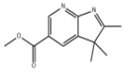 3H-Pyrrolo[2,3-b]pyridine-5-carboxylic acid, 2,3,3-trimethyl-, methyl ester